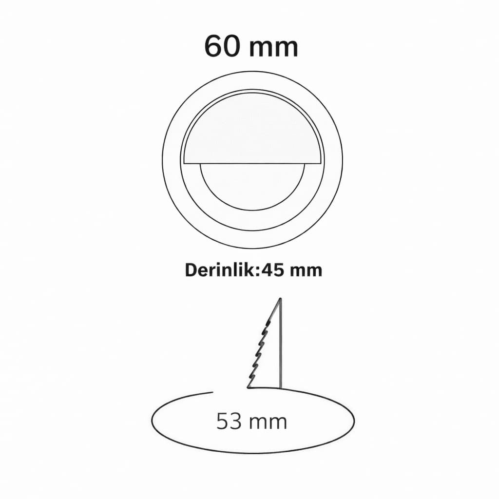 60.607 - Merdiven Aydınlatma
