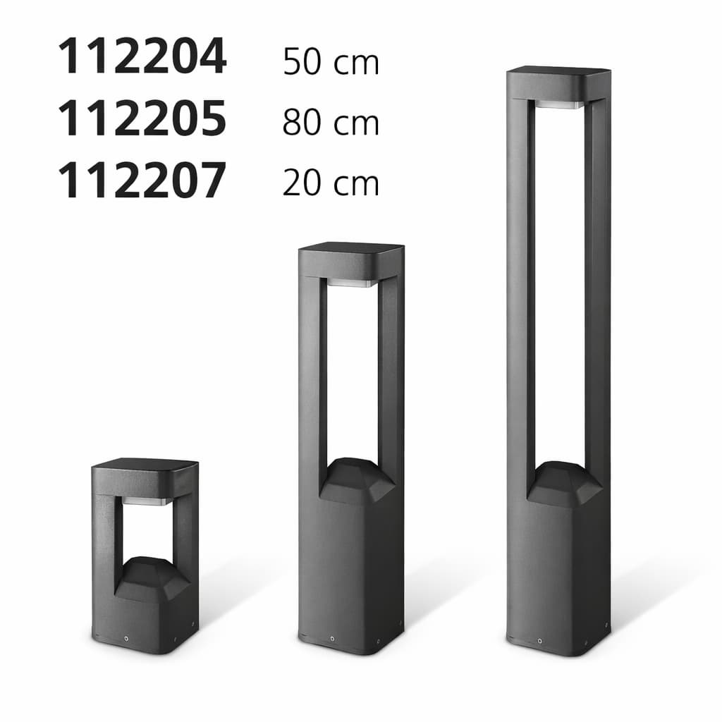 112204 & 112205 & 112207 - Dış Mekan Bollard Aydınlatma