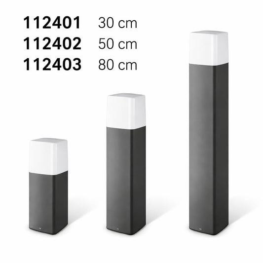 112401 & 112402 & 112403 - Dış Mekan Bollard Aydınlatma