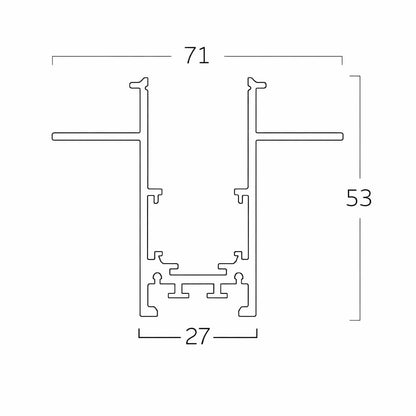 70.019 - Sıva Altı Magnet Ray